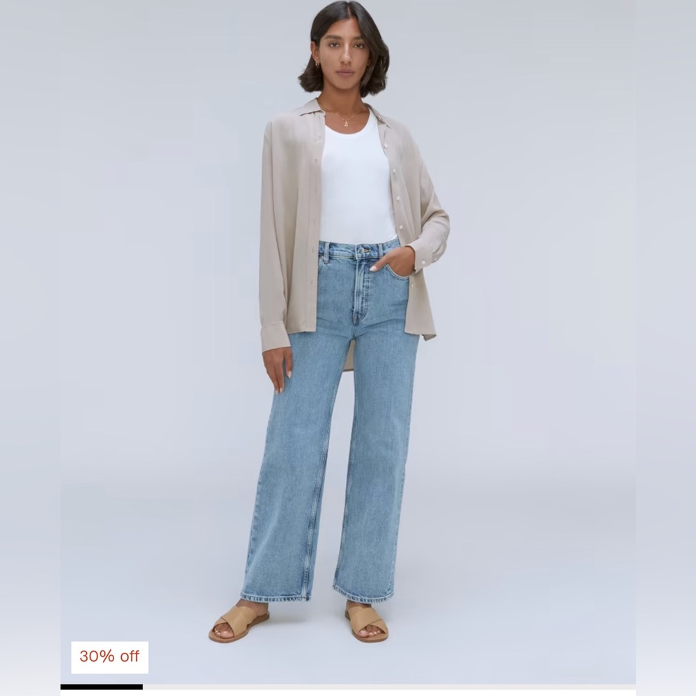 Everlane Way High Sailor Jean